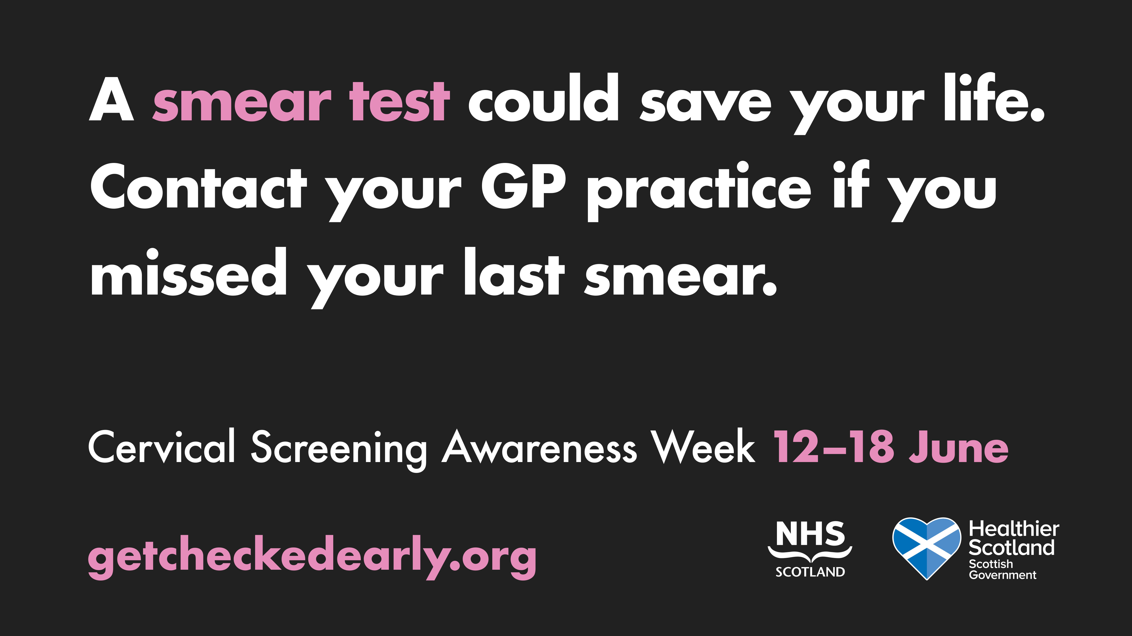 Cervical Screening poster
