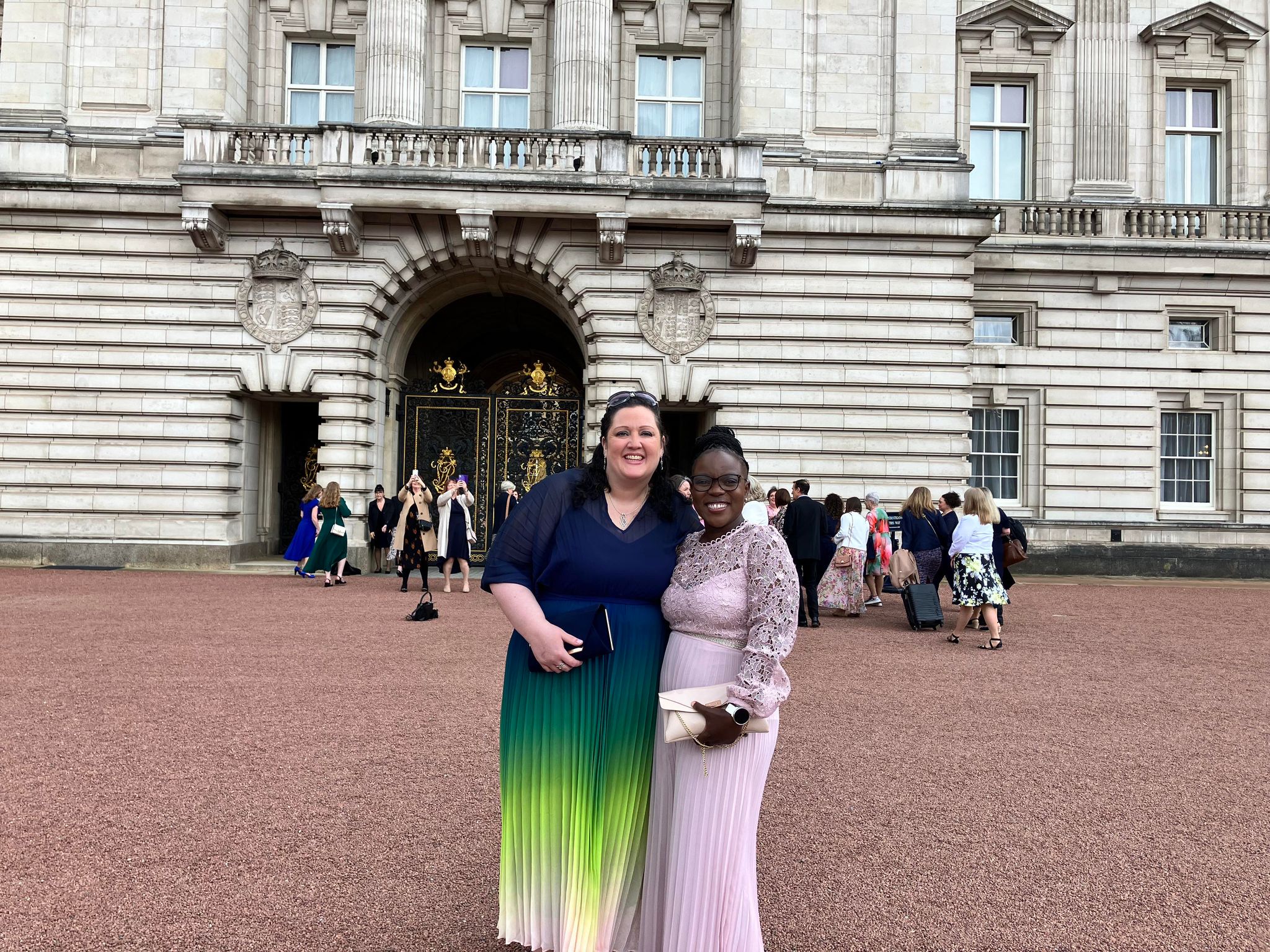 Dr Gandiya and Sara Murray 