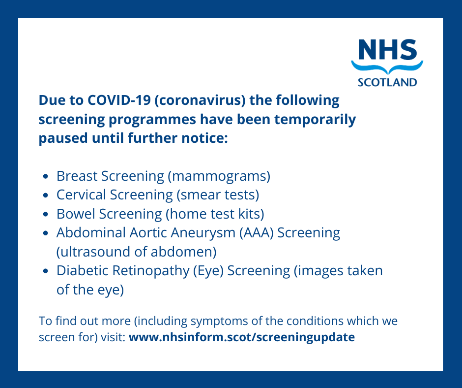 National screening information
