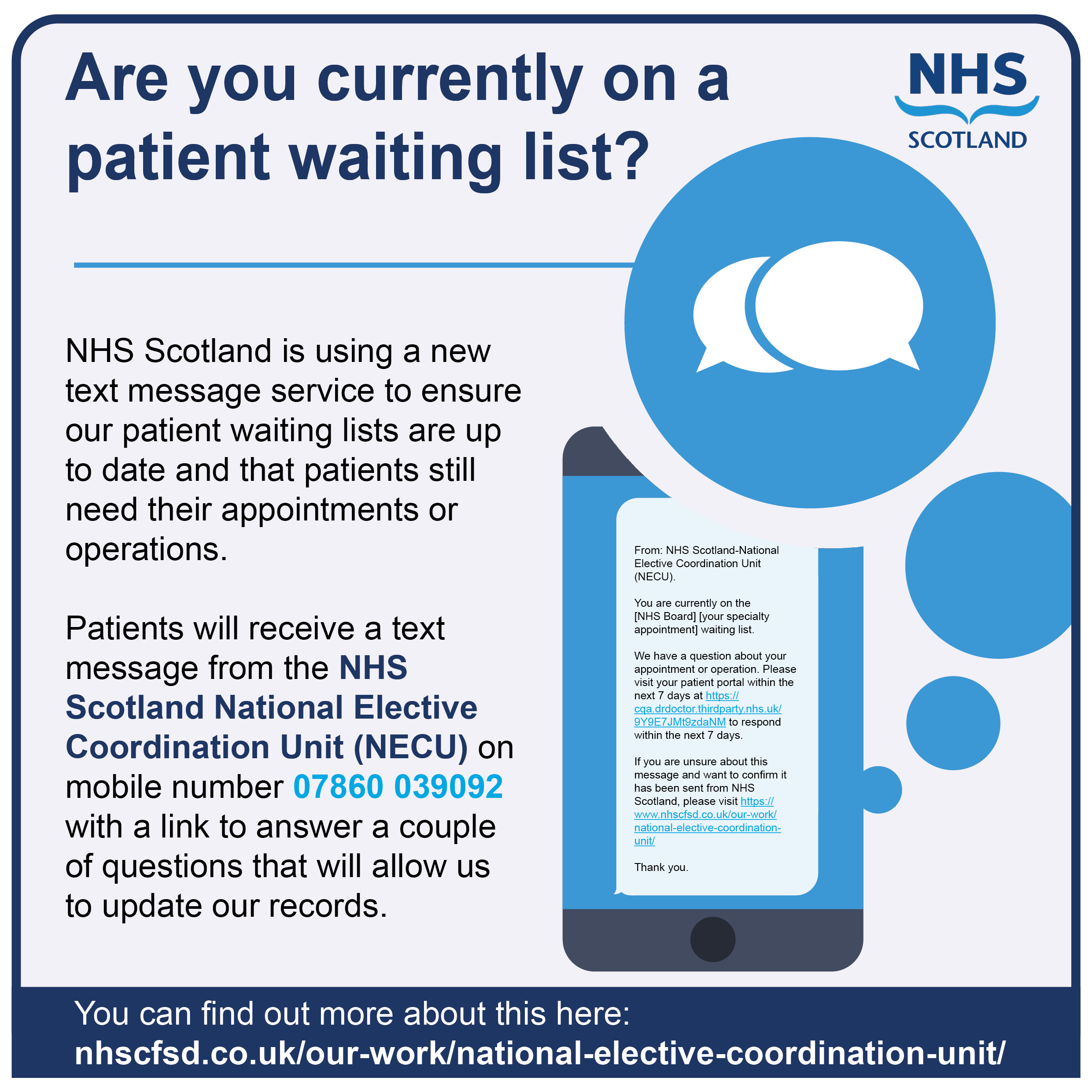 NHS Scotland Waiting List Validation graphic