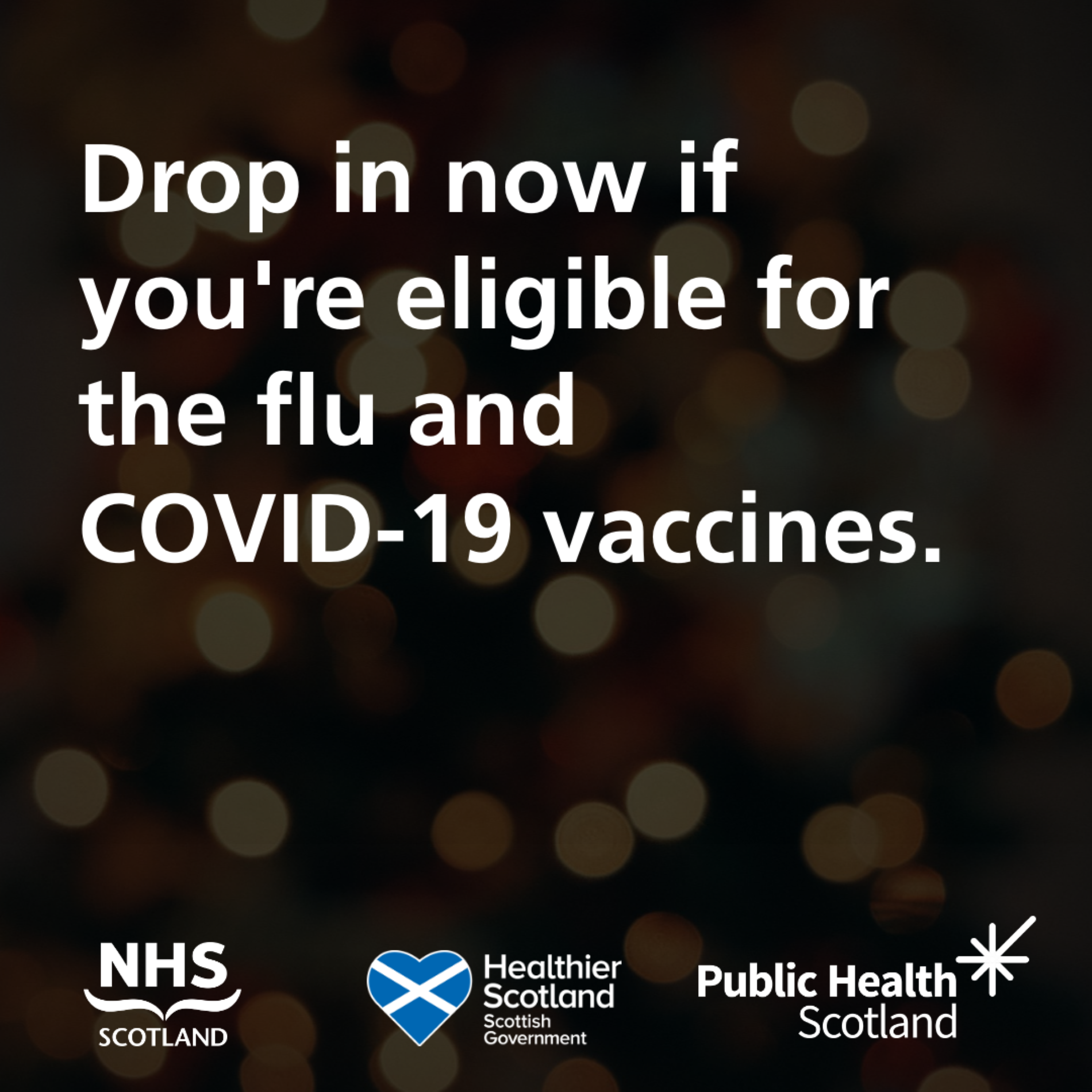 Drop in vaccination clinics