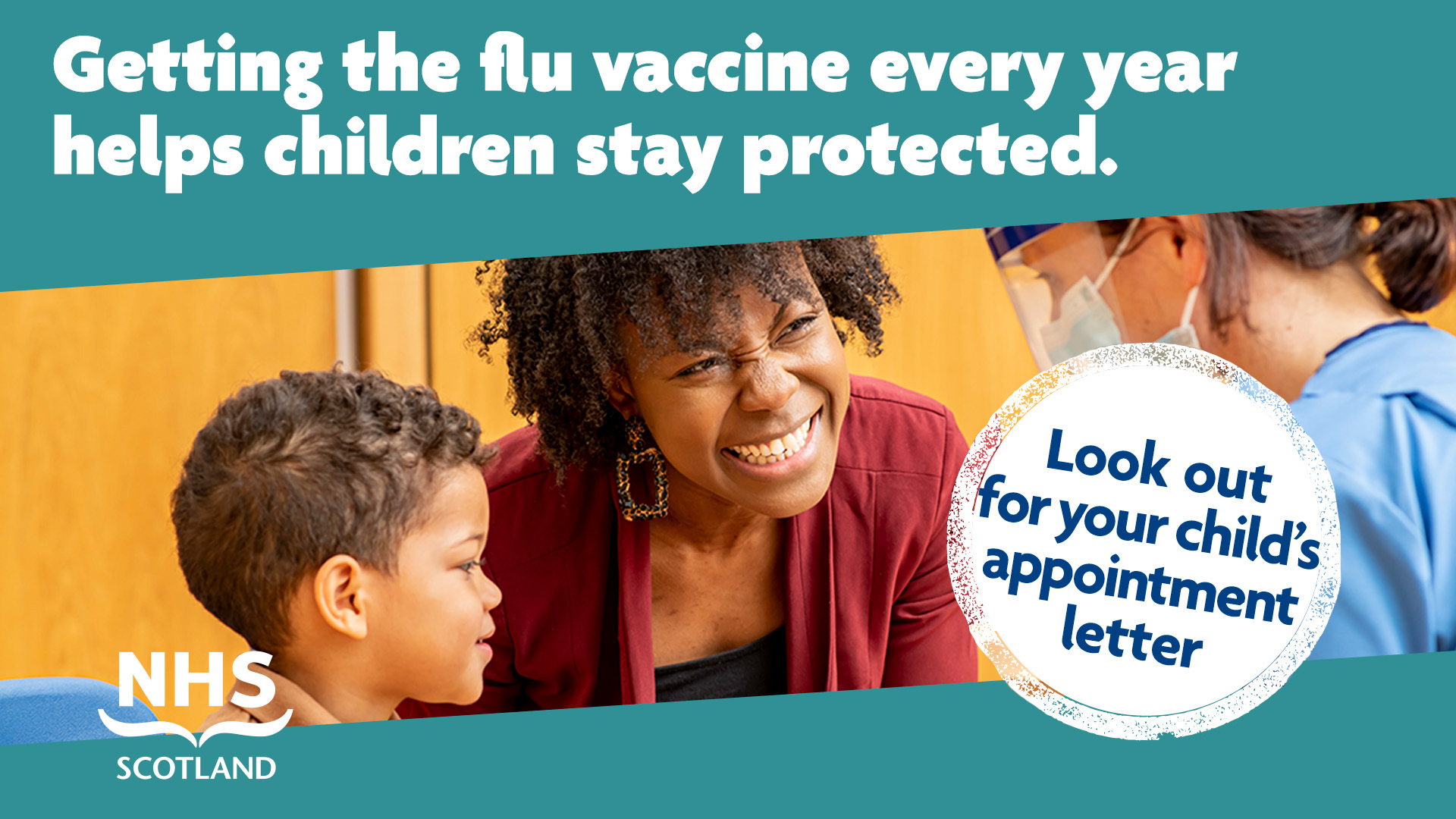 25 year old nasal Flu vaccination clinic Thursday 24 November 2022