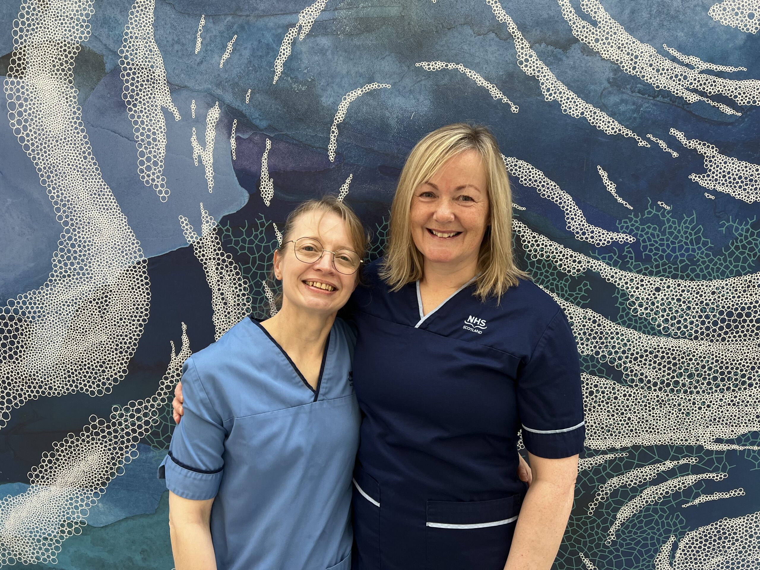 Amanda Manson and Anne Gregg in the Balfour