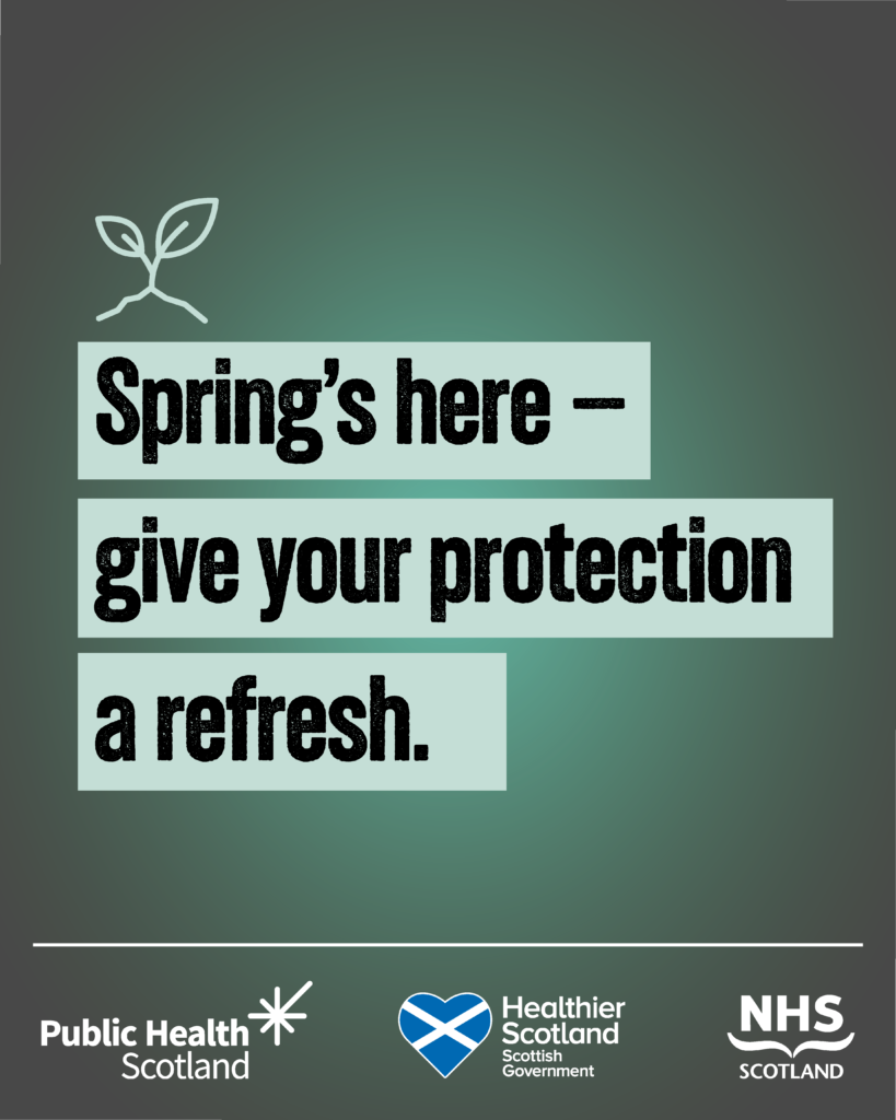 Spring here- give your protection a refresh