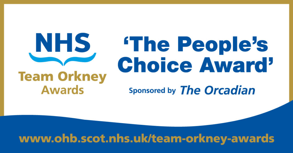 Team Orkney Awards People's Choice sponsored by The Orcadian